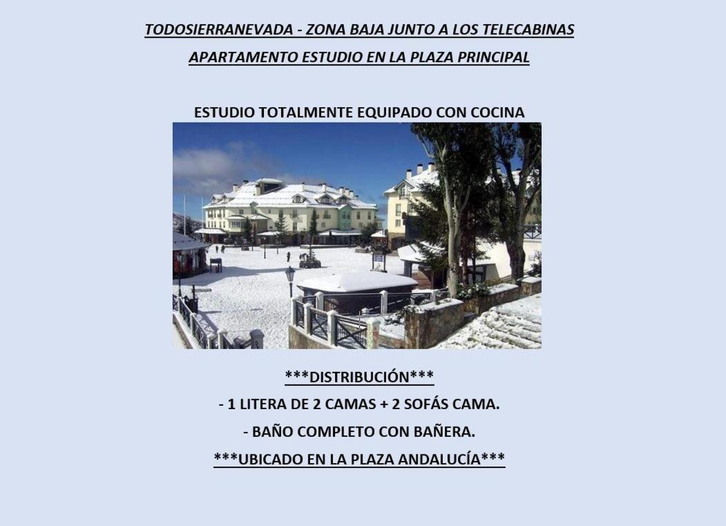 Ski Plaza Sierra Nevada & Zona Baja الغرفة الصورة