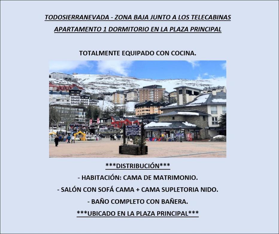 Ski Plaza Sierra Nevada & Zona Baja المظهر الخارجي الصورة